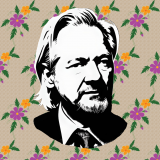 1_wallpaper-1024x1024-Warm_sand-_-quilt-r4-08-trans-colourful-lilies-Julian_assange_wikileaks_Silhouette_03