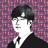 wallpaper-1024x1024-Sunset_purple-_-black-thread-r4-10-trans-flower-icons-white-storks-Jae-Kwon-Illustration-01